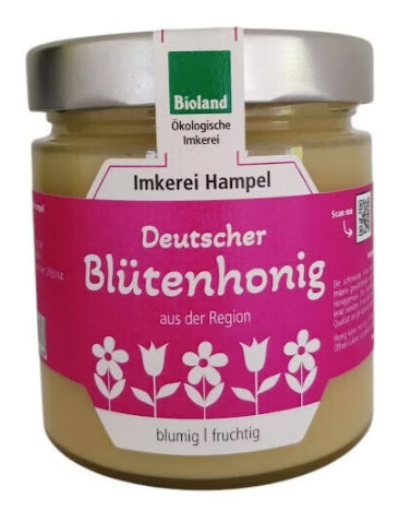 Bioland Blütenhonig 250g