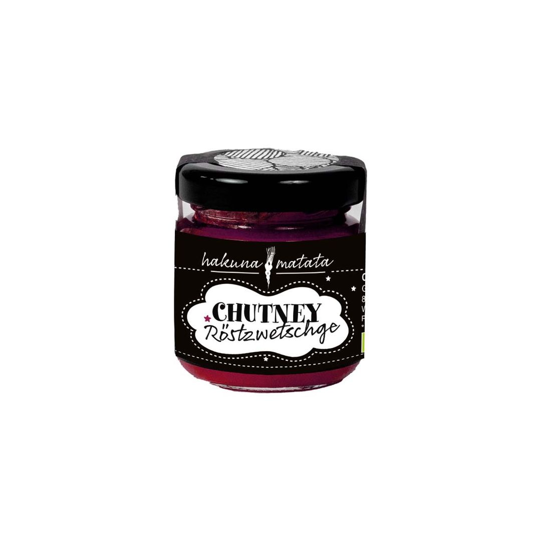 Bio Röstzwetschgen Chutney Mini