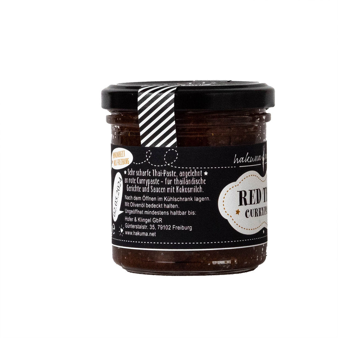 Bio Red Thai - Currypaste