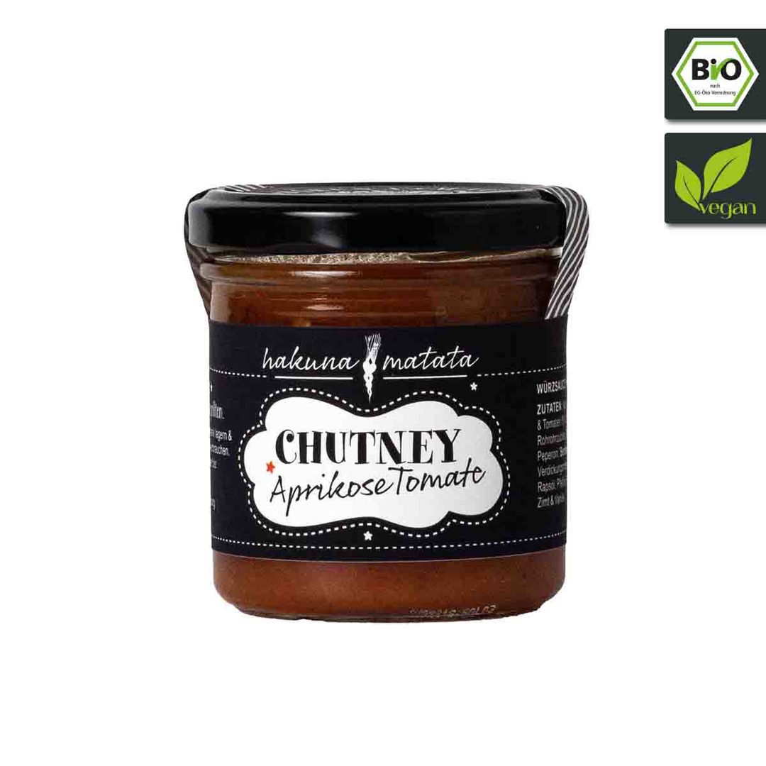 Bio Aprikosen-Tomaten-Chutney