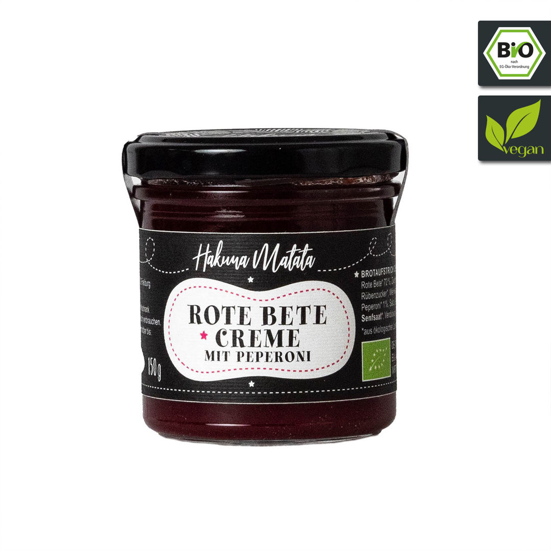 Bio Rote Bete Creme mit Peperoni