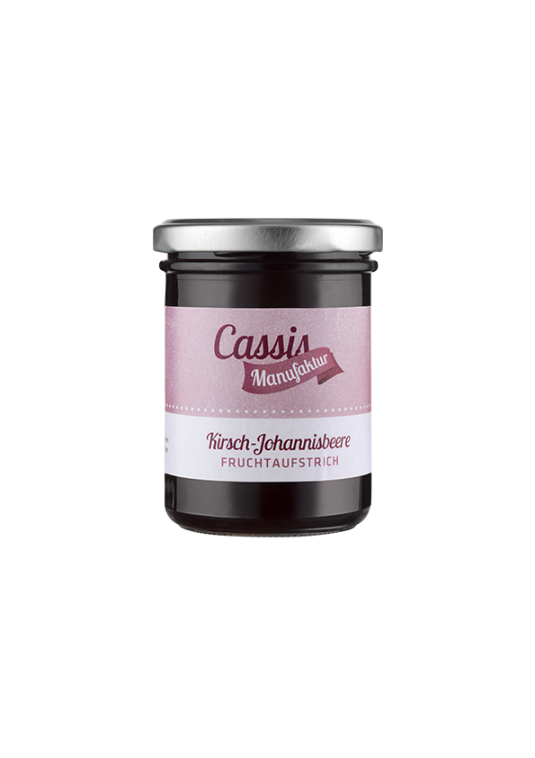Kirsch-Johannisbeere Fruchtaufstrich 220g