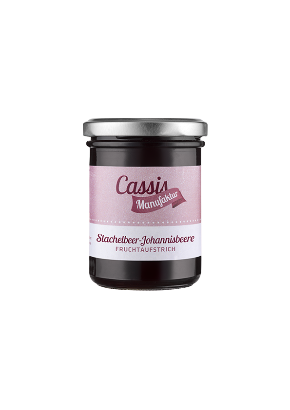 Stachelbeer Johannisbeere Fruchtaufstrich 220g
