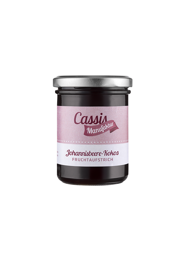 Johannisbeere-Kokos Fruchtaufstrich 220g