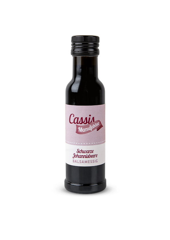 Balsamessig Schwarze Johannisbeere 0,1l