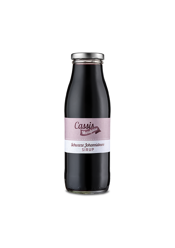Sirup Schwarze Johannisbeere 0,5l