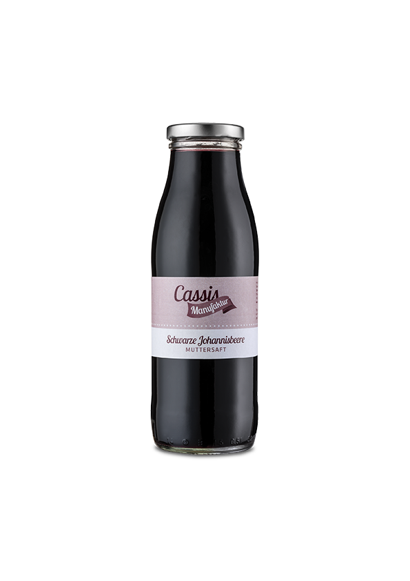 Muttersaft - 100 % Schwarzer Johannisbeersaft 0,5l