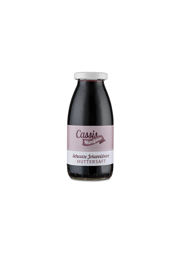 Muttersaft - 100 % Schwarzer Johannisbeersaft 0,25l