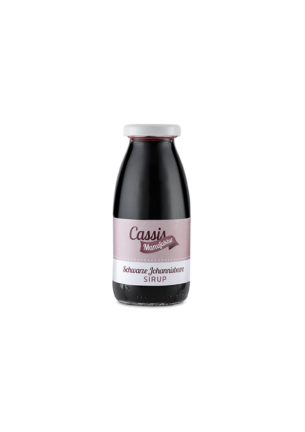 Sirup Schwarze Johannisbeere 0,25l