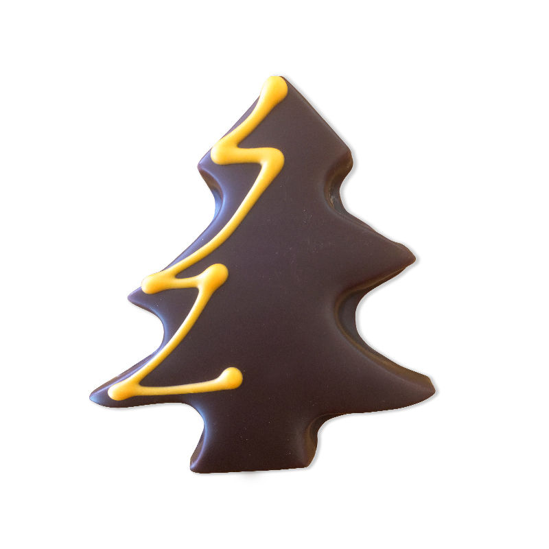 Schoko-Marzipan-Tanne, orange