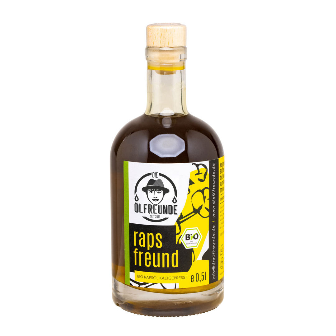 Bio Rapsfreund 500 ml Bio Rapsöl nativ kaltgepresst