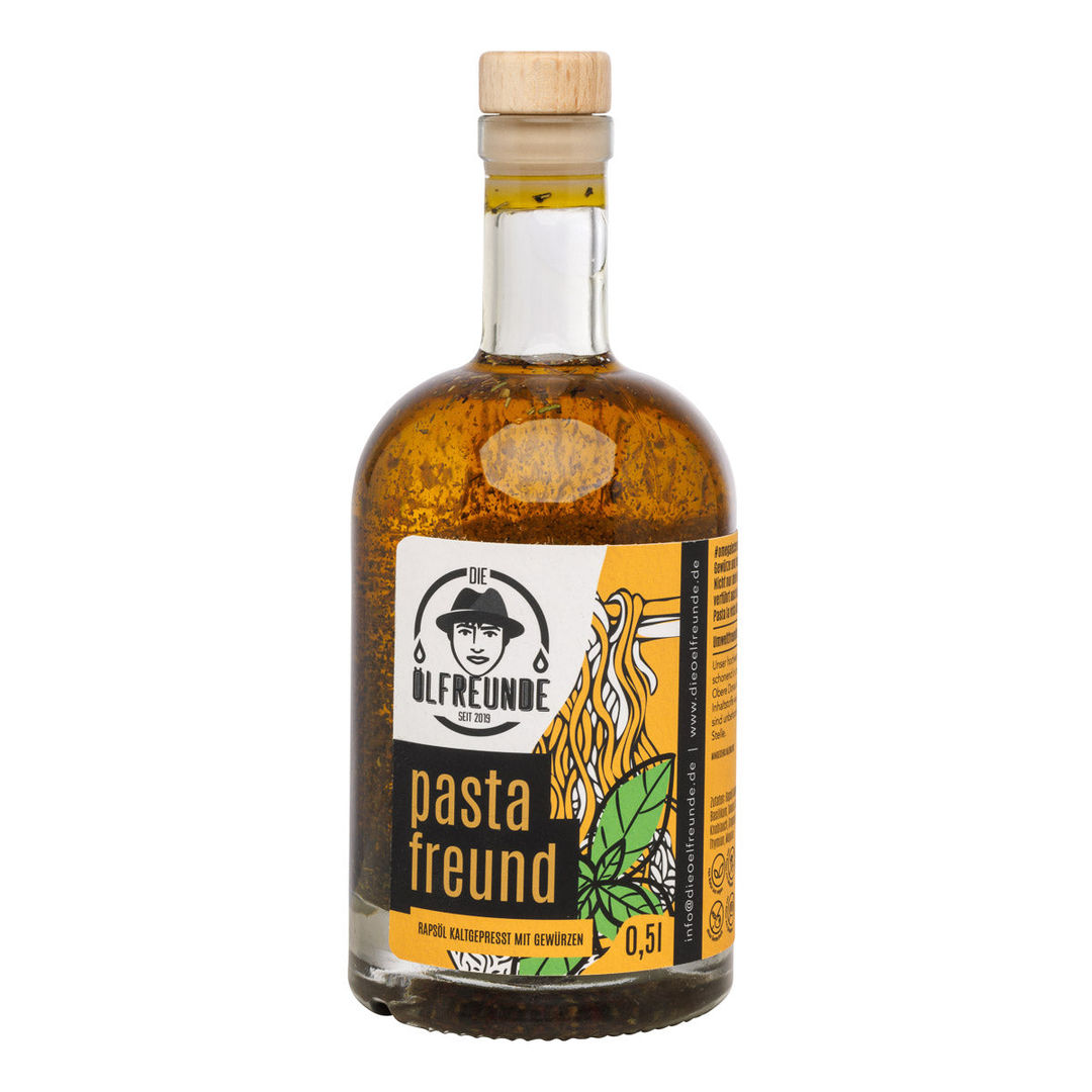 Pastafreund 500 ml Rapsöl mit Gewürzen nativ kaltgepresst