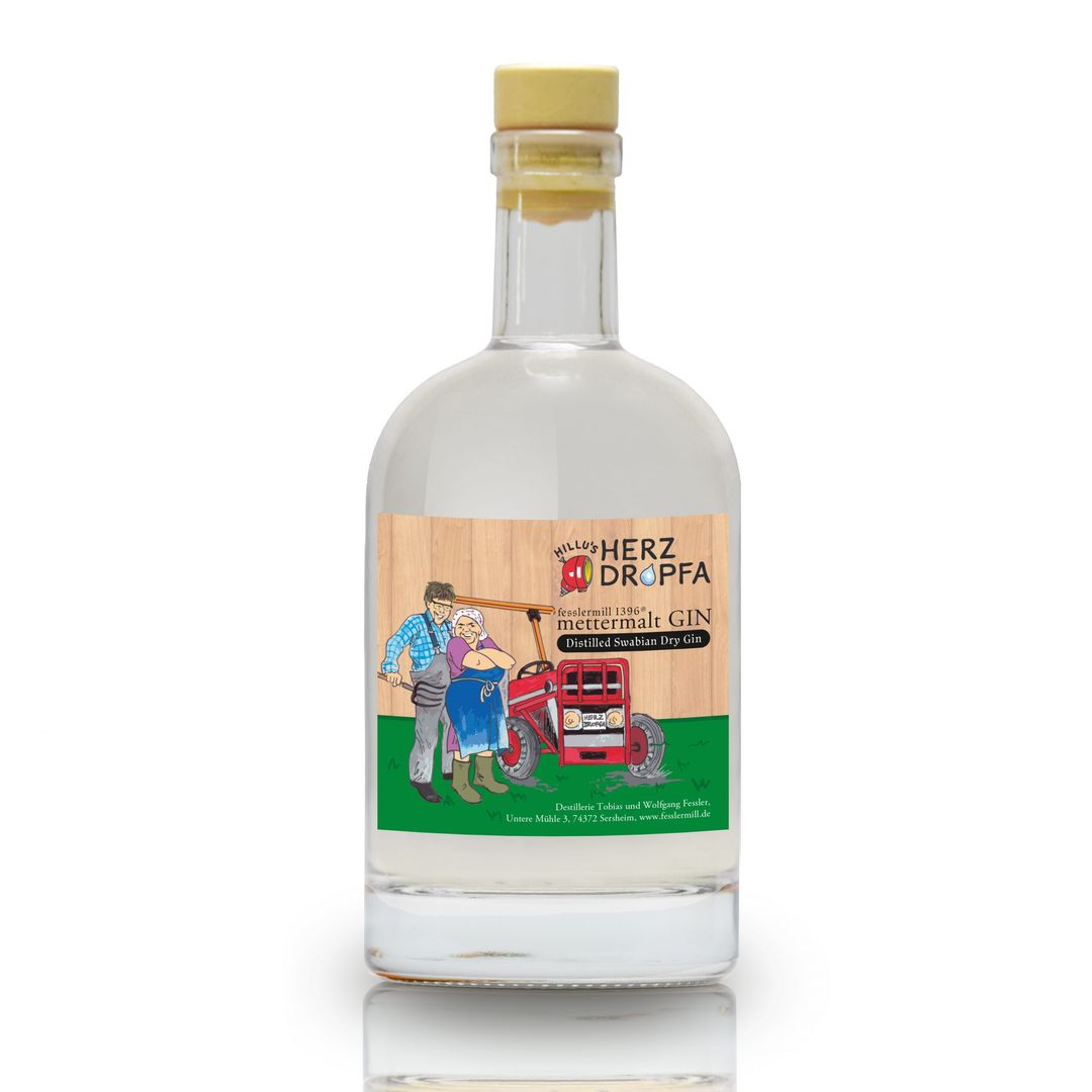 Hillus Herzdropfa mettermalt® Gin