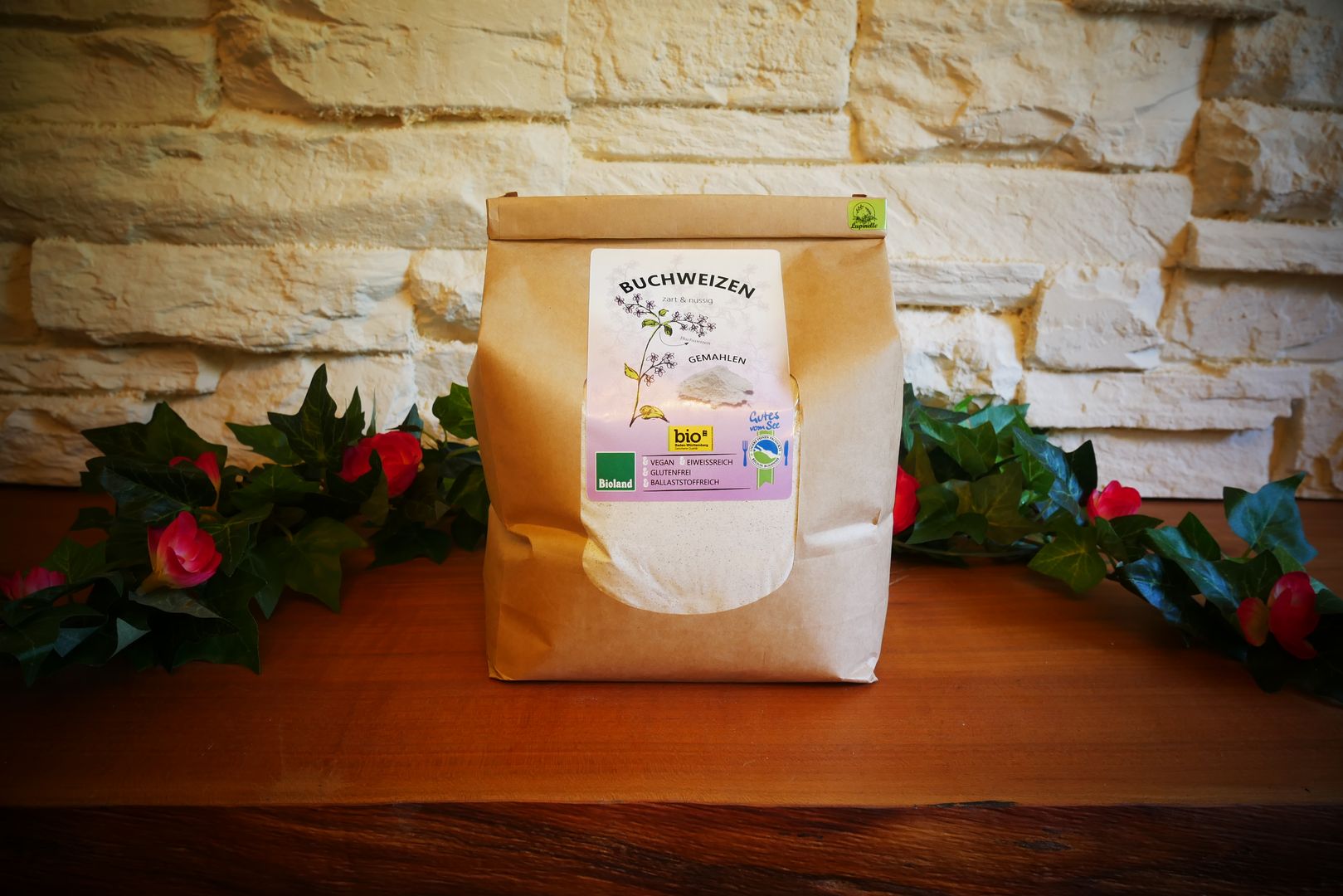 Bioland Buchweizenmehl geschält & gemahlen 1,5kg - Vorratspackung