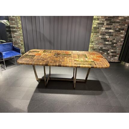 esstische aus massivholz Massivholztisch EDUARDO 130 cm rund Mangoholz esstisch vollholz