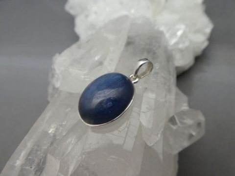 Kyanit Anhänger - Oval - 925'er Silber