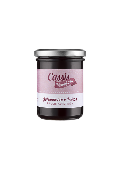 Johannisbeere-Kokos Fruchtaufstrich 220g