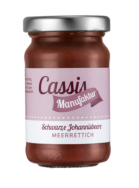 Schwarzer Johannisbeer Meerrettich