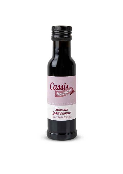 Balsamessig Schwarze Johannisbeere 0,1l