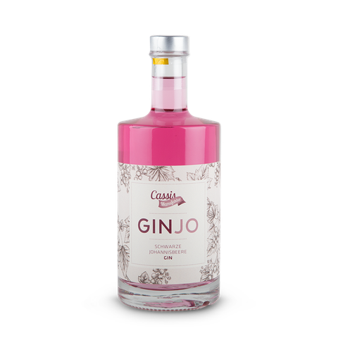 GINJO - Schwarzer Johannisbeer-Gin, 0,5l (42% Vol.)