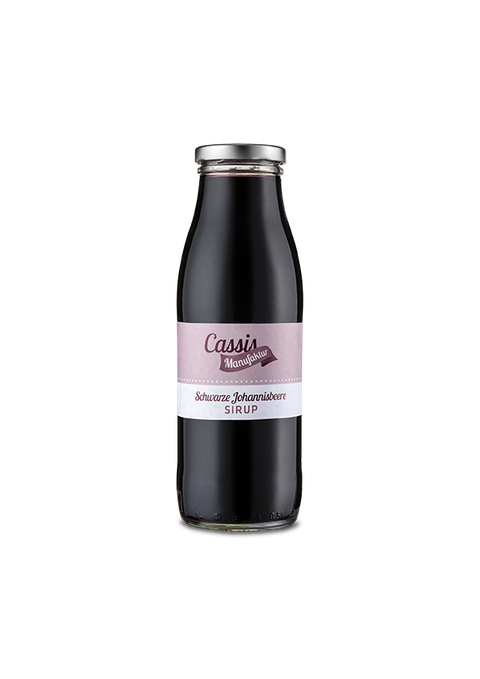 Sirup Schwarze Johannisbeere 0,5l