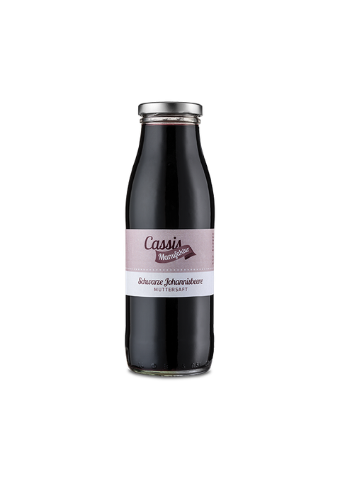Muttersaft - 100 % Schwarzer Johannisbeersaft 0,5l