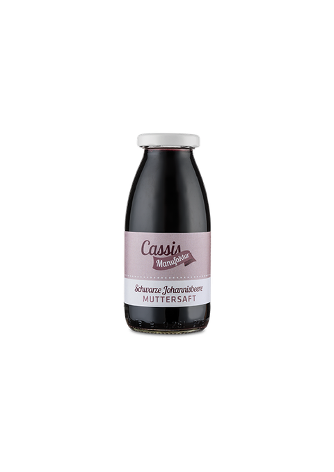 Muttersaft - 100 % Schwarzer Johannisbeersaft 0,25l