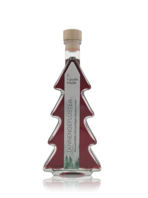 Weinlikör mit samtiger Himbeernote - Tannengeflüster