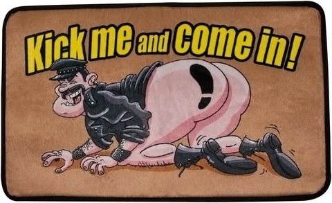 You2Toys Fußmatte Kick me and come in! Abverkauf