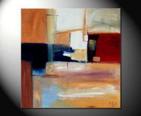 Fiona Ritz "City II" Moderne Kunst,