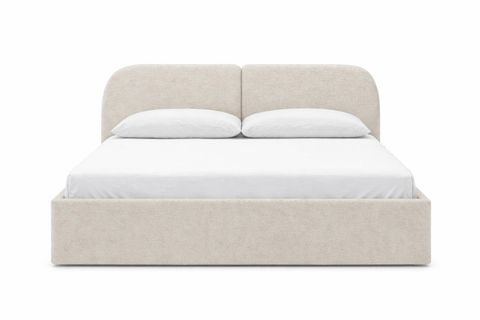 Sofello Polsterbett Sogno 140x200 mit Bettkasten | Modernes Schlafzimmerbett