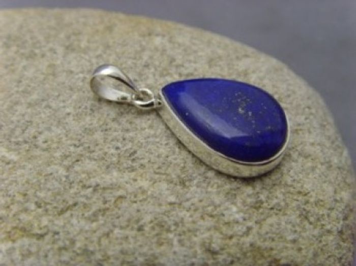 Lapis-Lazuli / 925'er Silber / Tropfenform