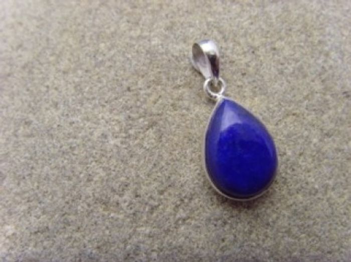 Lapis-Lazuli / 925'er Silber / Tropfenform