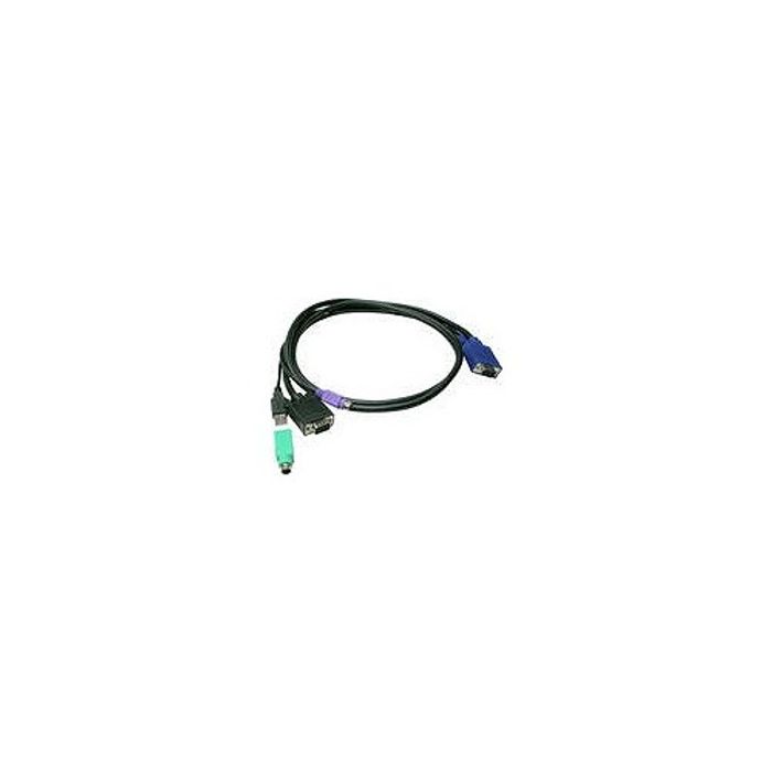 Kabel 3 in 1 VGA Tastatur Maus 3 Meter