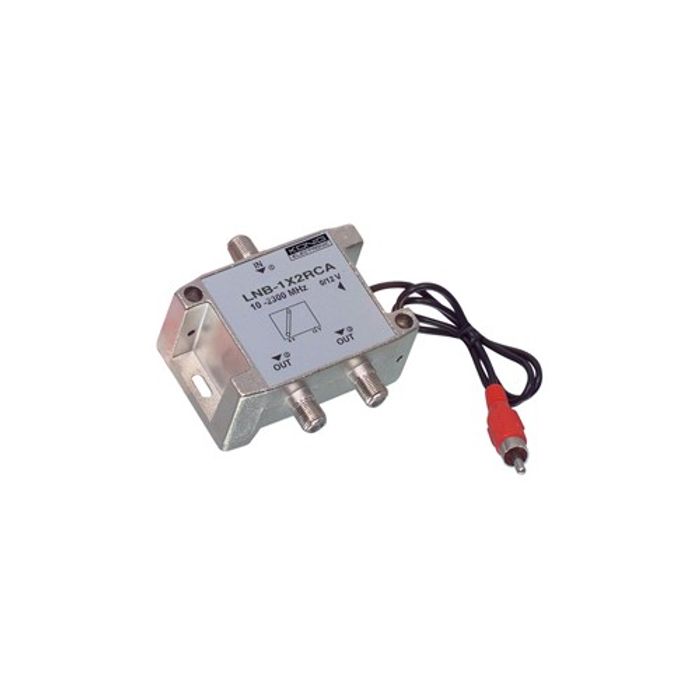 Umschalter LNB 12 Volt mit F-Anschlüssen