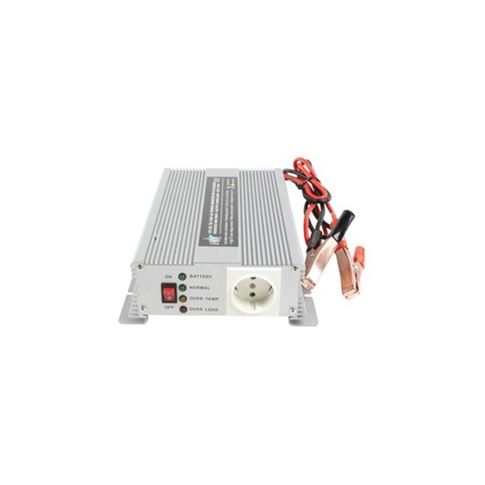 Wechselrichter 12V - 230V 600 Watt mit Ladegerät