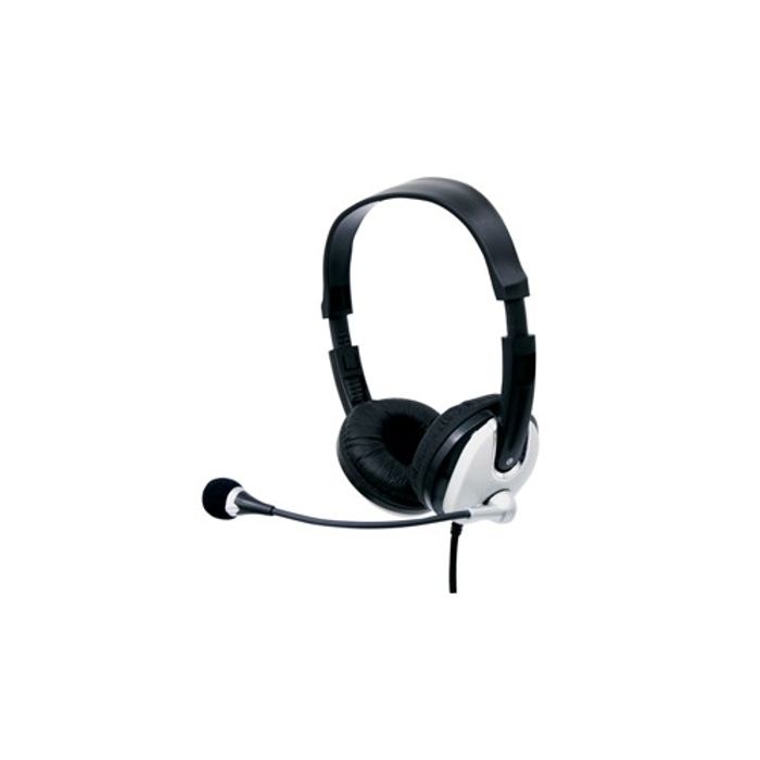 Headset HS08 mit Mikrofonarm Stereo Kopfhörer