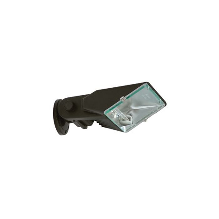 Halogenstrahler Klein 300W Aussen Schwarz für Wand
