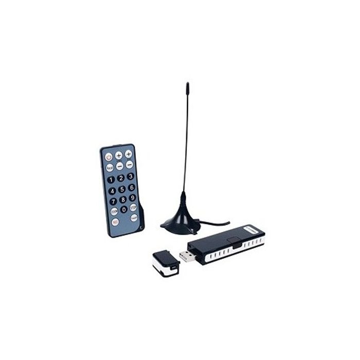 Receiver USB DVB-T für PC und Notebook + Software TV