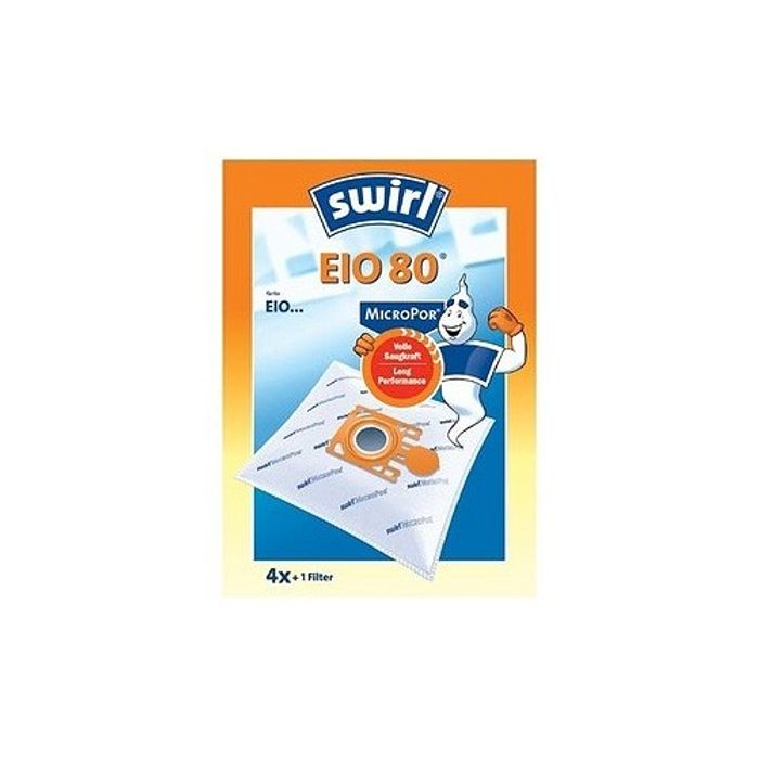 4 Micro-Staubbeutel Swirl EIO80 EIO 80 EIO.9