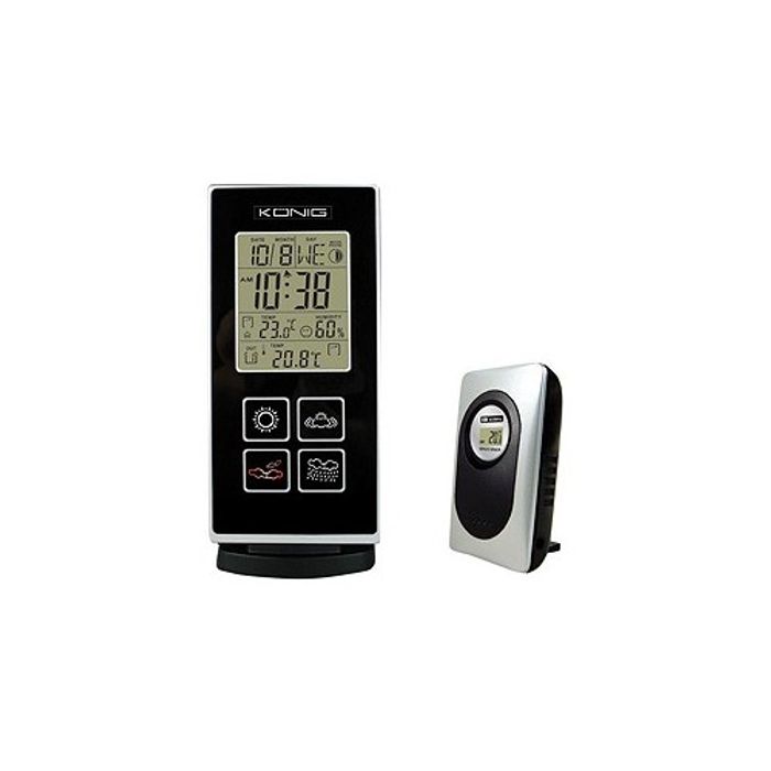 Wetterstation WS03 mit LED Symbolen und Sender