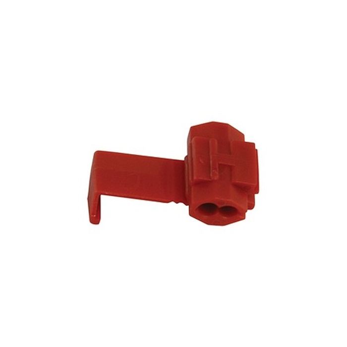 Kabelverbinder Set 10 Stück Schnapptechnik Rot
