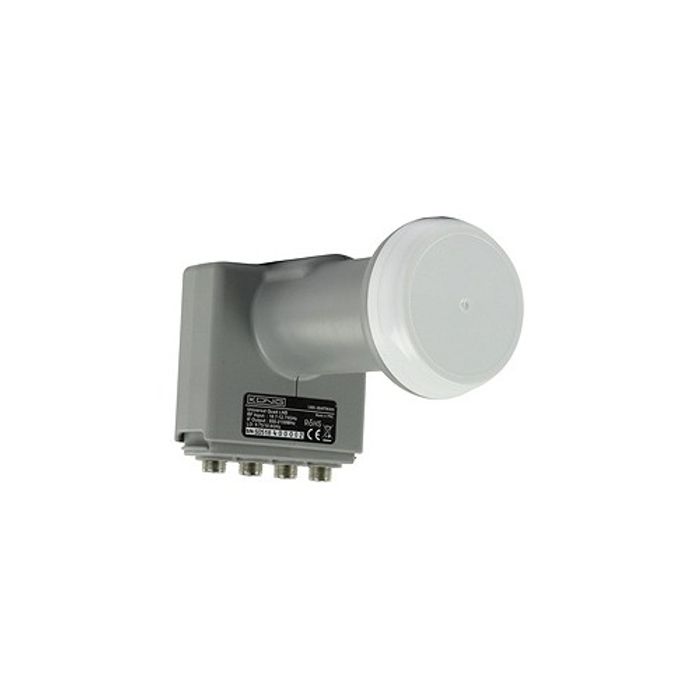 LNB Quattro univer 40 mm für Sat Anlagen analog+digital