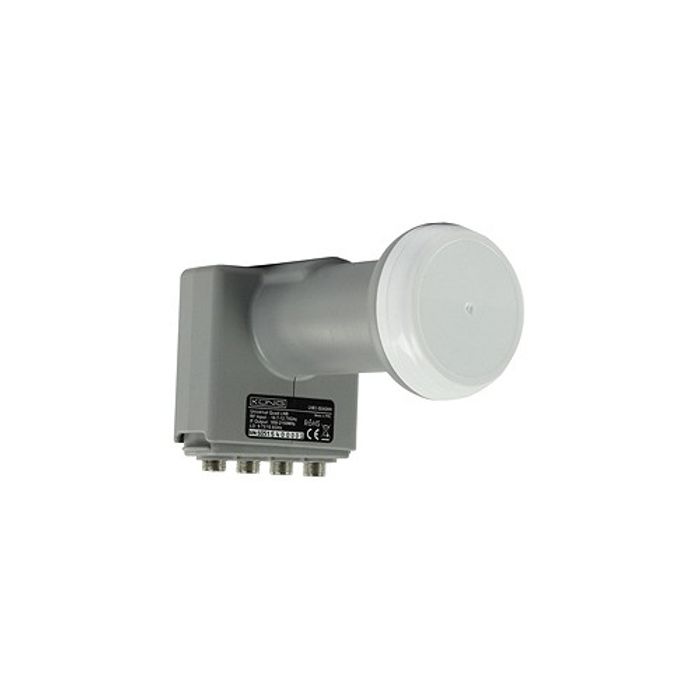 LNB Quad mit integrierten Multischalter für SAT 40mm