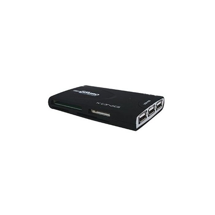 Kartenleser mit USB 2.0 HUB Cardreader CF SD MMC MS