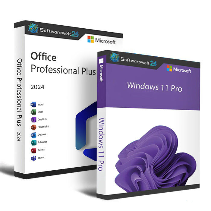 Microsoft Office 2024 Professional Plus & Windows 11 Professional (Bundle)