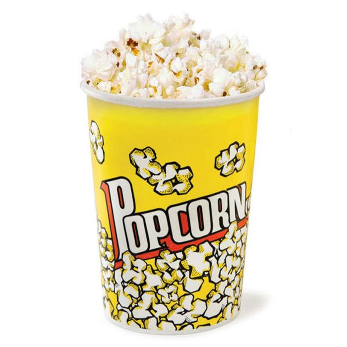 KuKoo 25 x Popcorn Kartons Popcornbox Popcorntüten Tüten Boxen