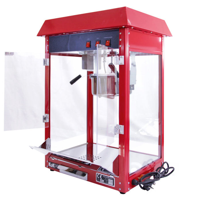 KuKoo Retro Popcornmaschine Popcorn Maker Popcornautomat Popcorn Automat Partyservice