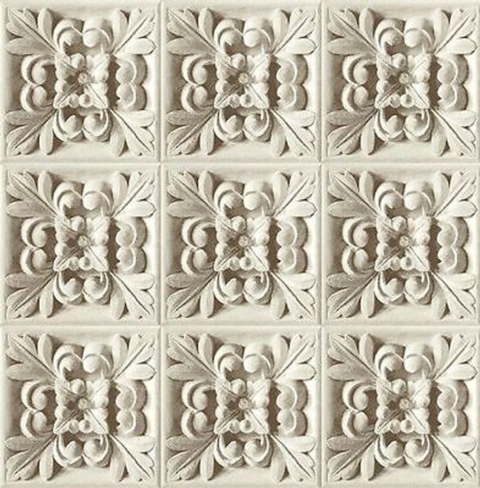 Tapete, Designtapete, Muster, Retro, 3D