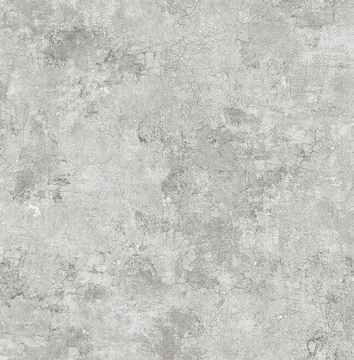 Tapete, Designtapete, Granitimitat, brüchig, Schimmer, Steingrau, Silber